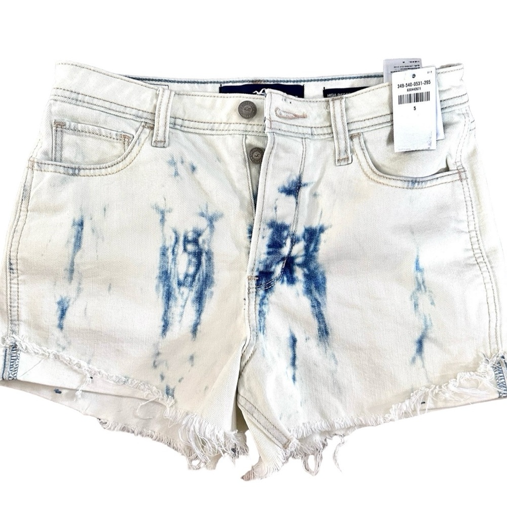 NWT Women Junior Hollister High Boyfriend Shorts Size 5‎